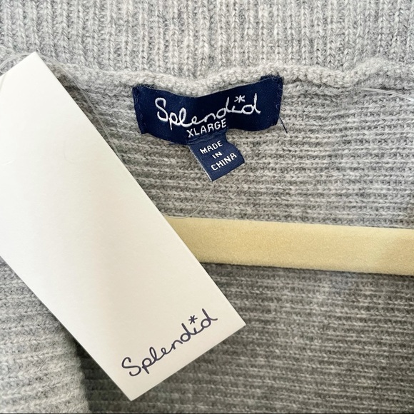 NWT Splendid Daphne Cowl Neck Sweater Dress - Picture 8 of 11